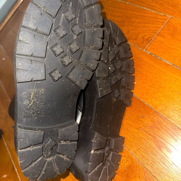 H&M Black Combat Boots - Picture 4 of 4